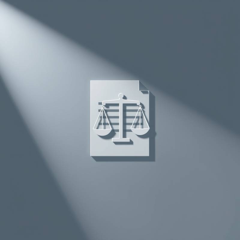 Symbol für ein Rechtsdokument